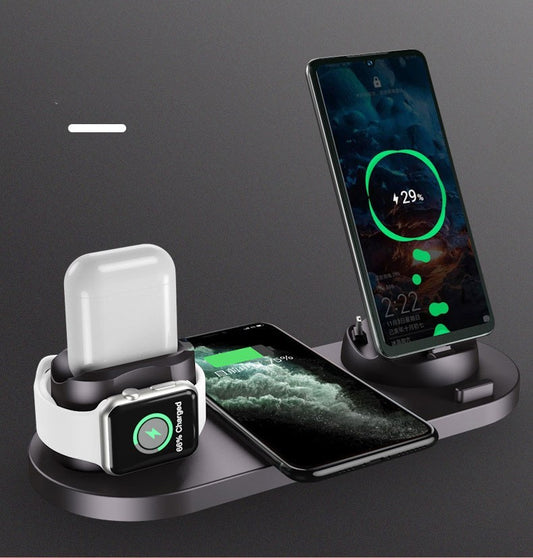 Six-in-one wireless charger